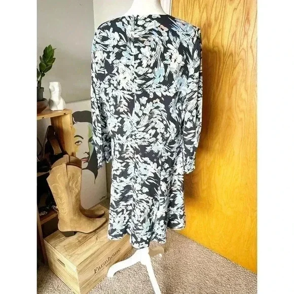Reiss Annie Floral A-Line Dress - Picture 5 of 9